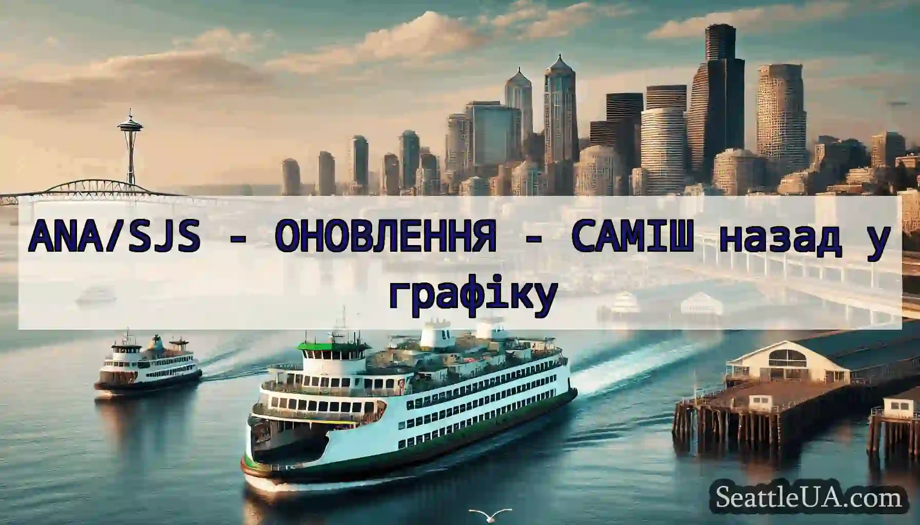 ANA/SJS - ОНОВЛЕННЯ - САМІШ назад у графіку