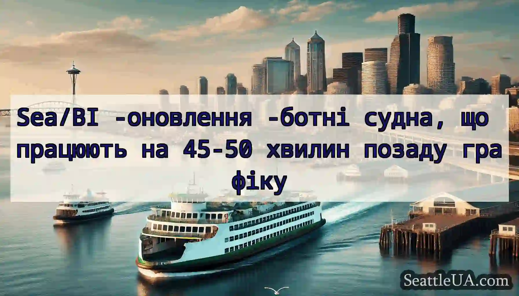 Sea/BI -оновлення -ботні судна, що працюють на