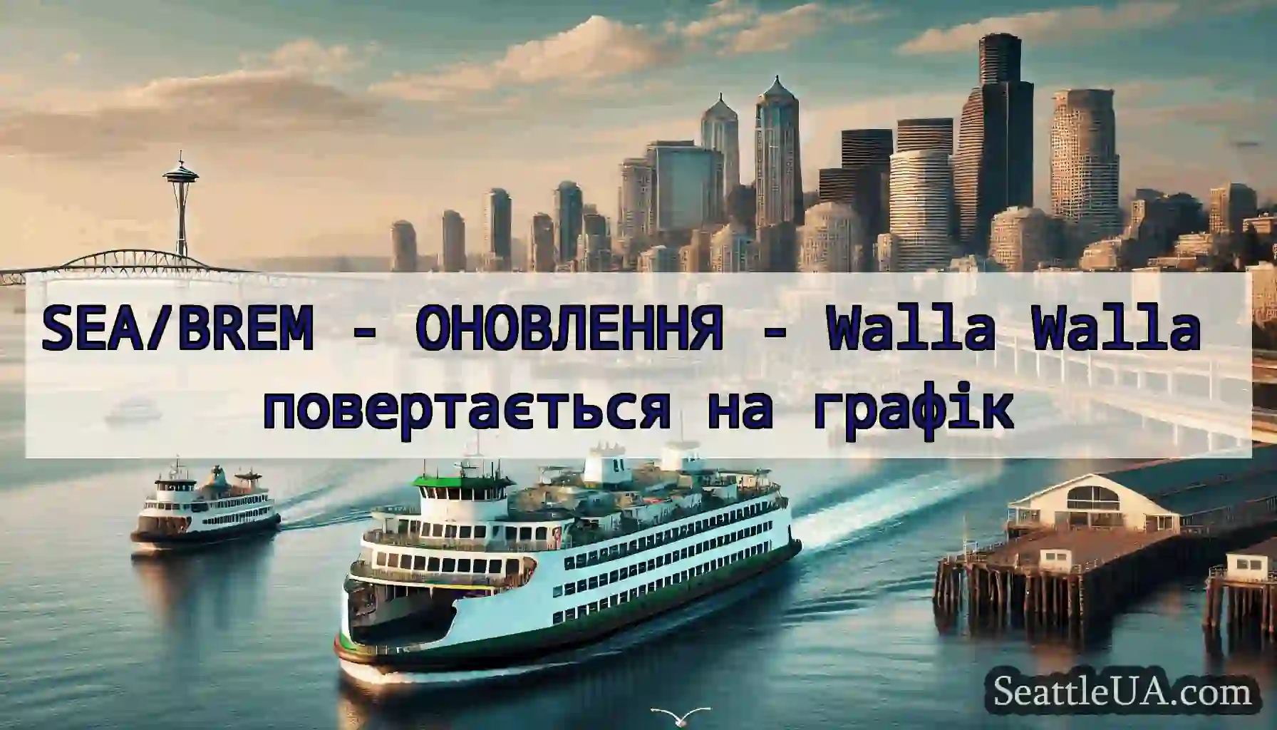 SEA/BREM - ОНОВЛЕННЯ - Walla Walla повертається