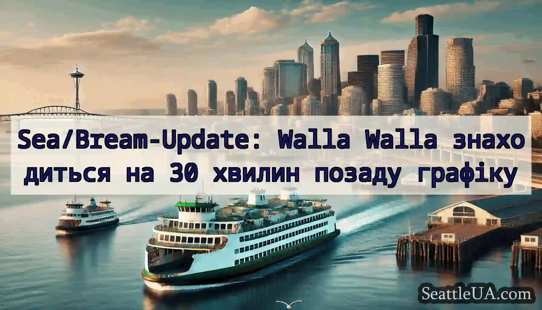 Sea/Bream-Update: Walla Walla знаходиться на 30