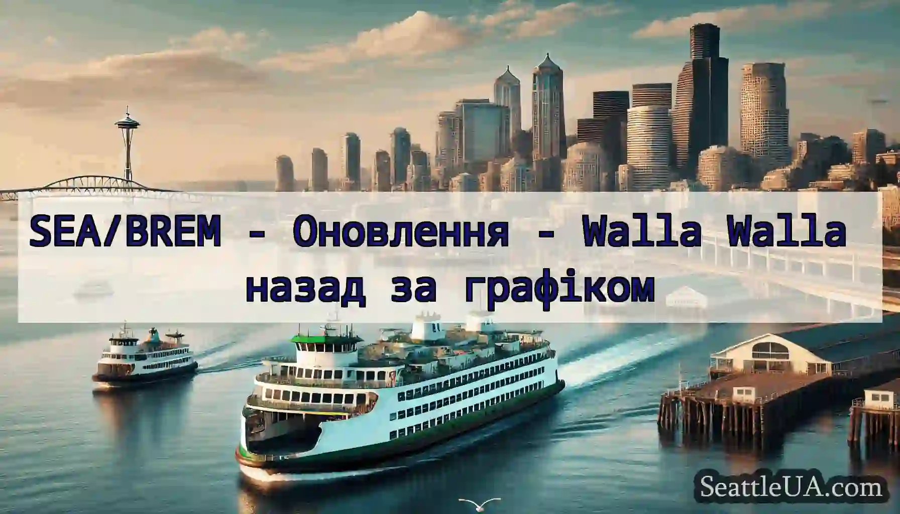 SEA/BREM - Оновлення - Walla Walla назад за