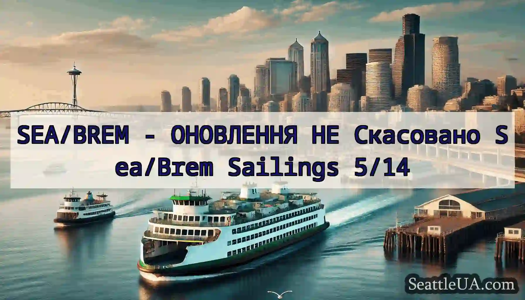 SEA/BREM - ОНОВЛЕННЯ НЕ Скасовано Sea/Brem