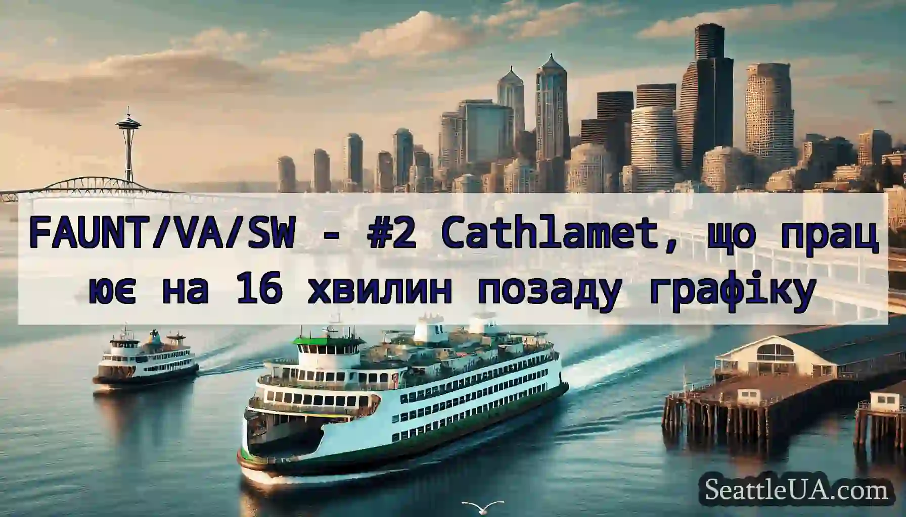 FAUNT/VA/SW - #2 Cathlamet, що працює на 16