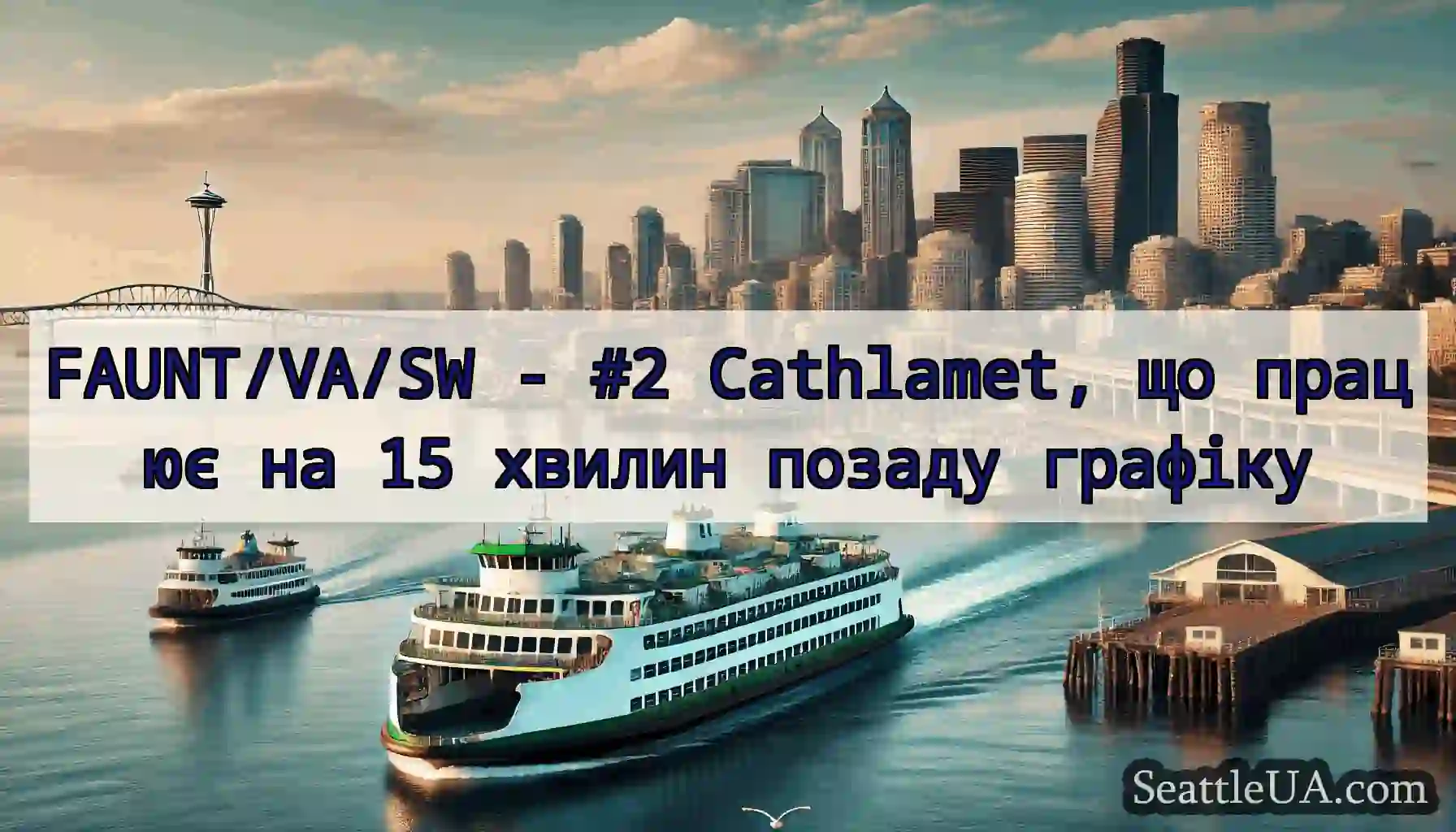 FAUNT/VA/SW - #2 Cathlamet, що працює на 15