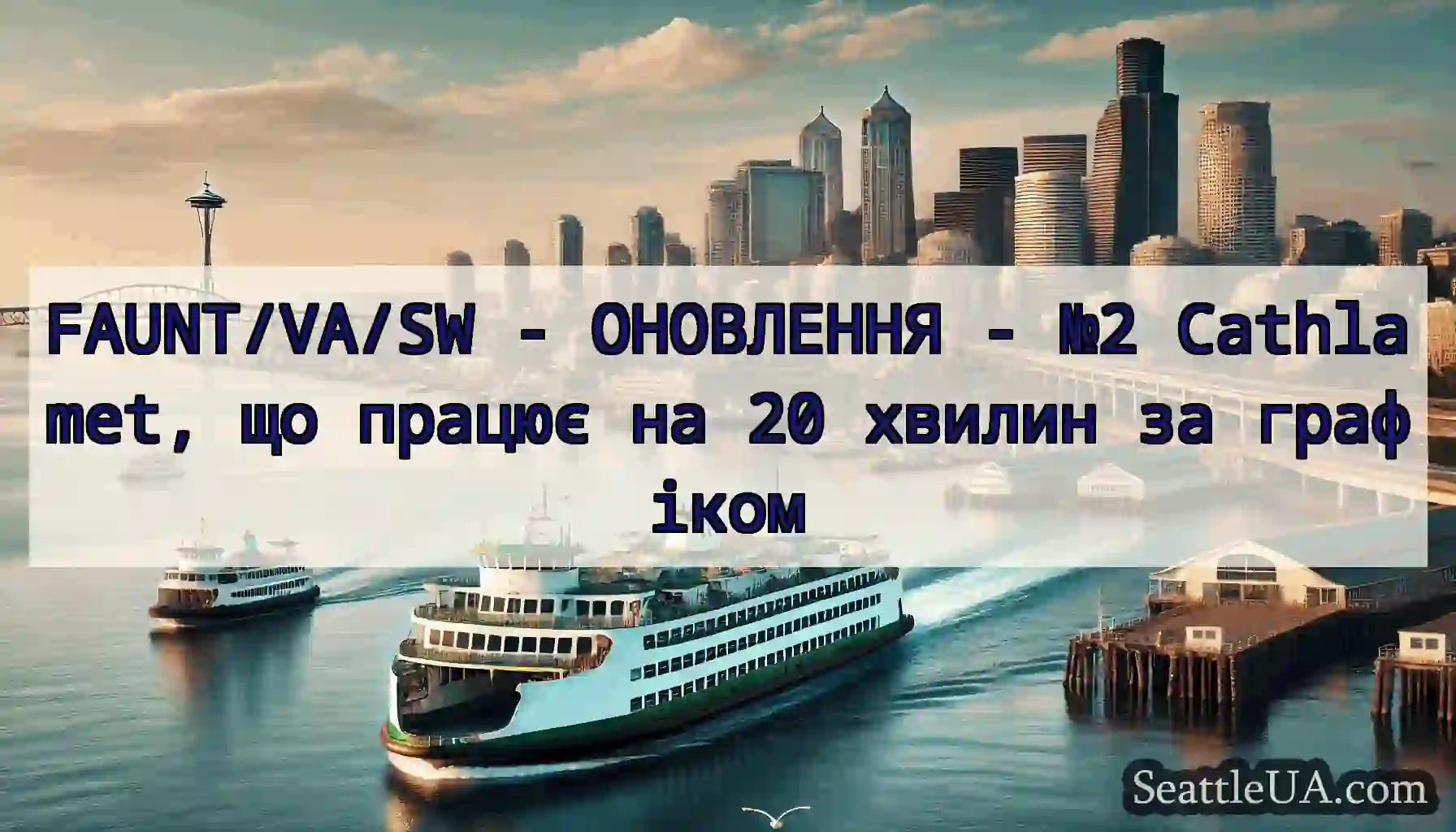 FAUNT/VA/SW - ОНОВЛЕННЯ - №2 Cathlamet, що працює