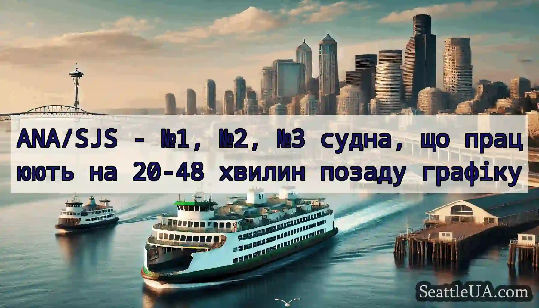 ANA/SJS - №1, №2, №3 судна, що працюють на 20-48