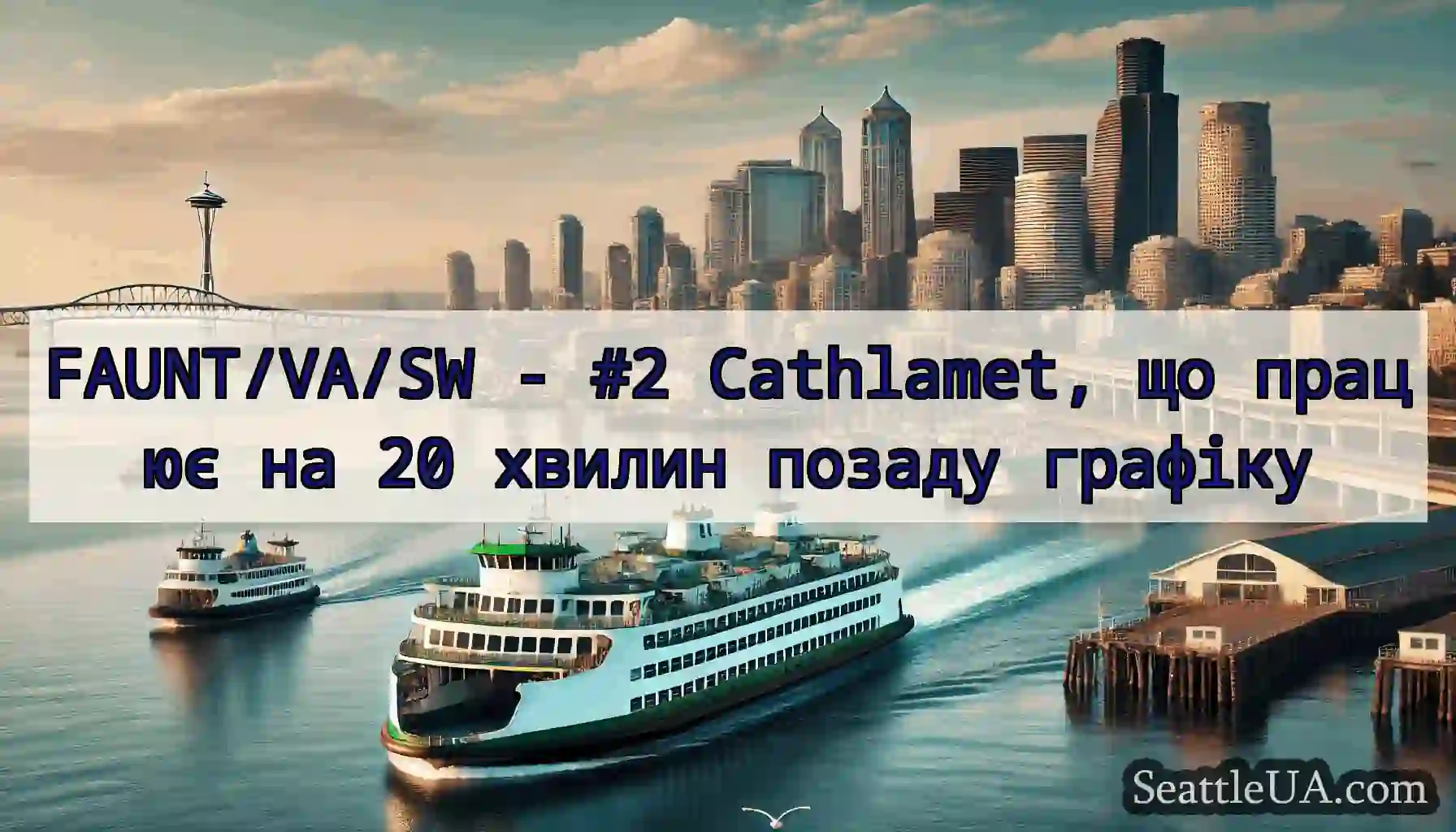 FAUNT/VA/SW - #2 Cathlamet, що працює на 20