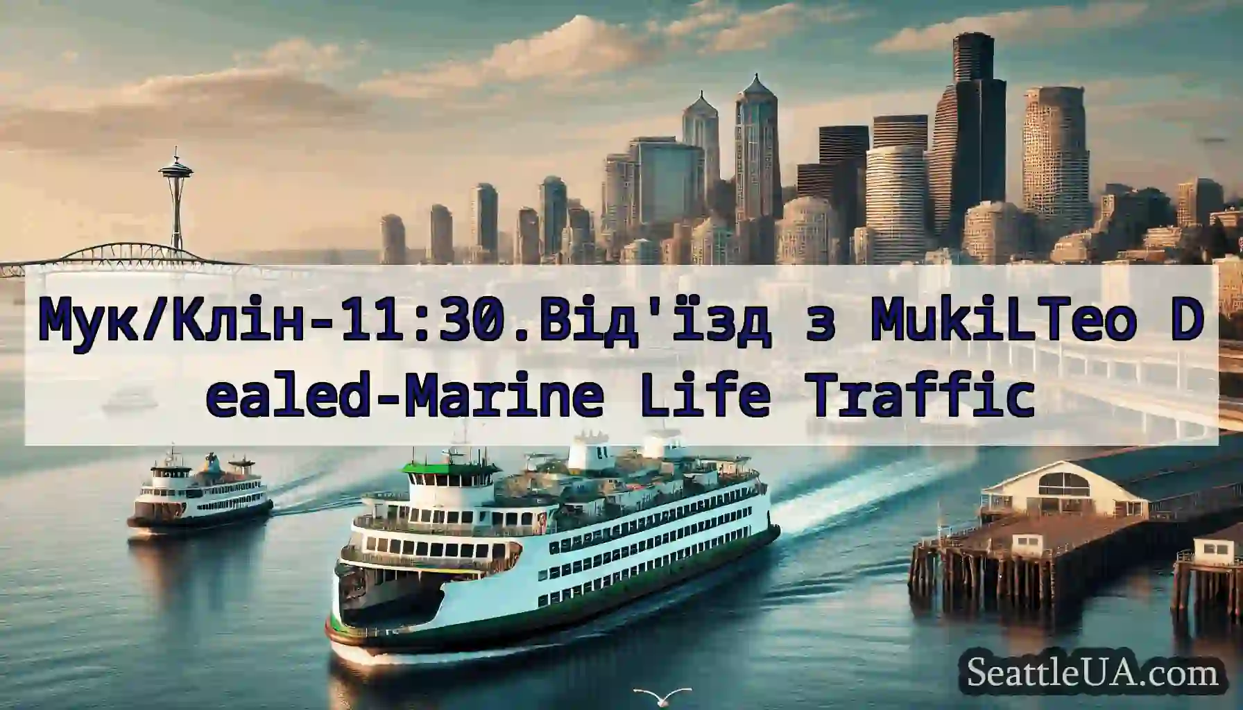 Мук/Клін-11:30.Від'їзд з MukiLTeo Dealed-Marine