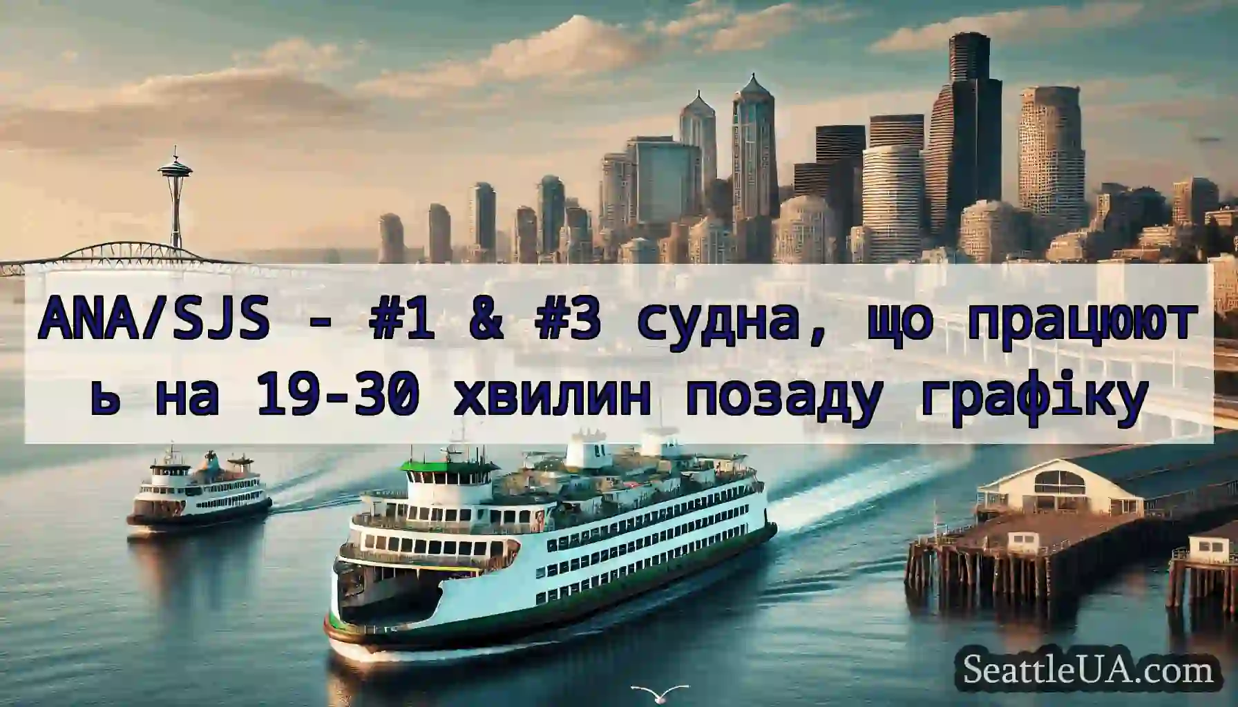 ANA/SJS - #1 & #3 судна, що працюють на 19-30