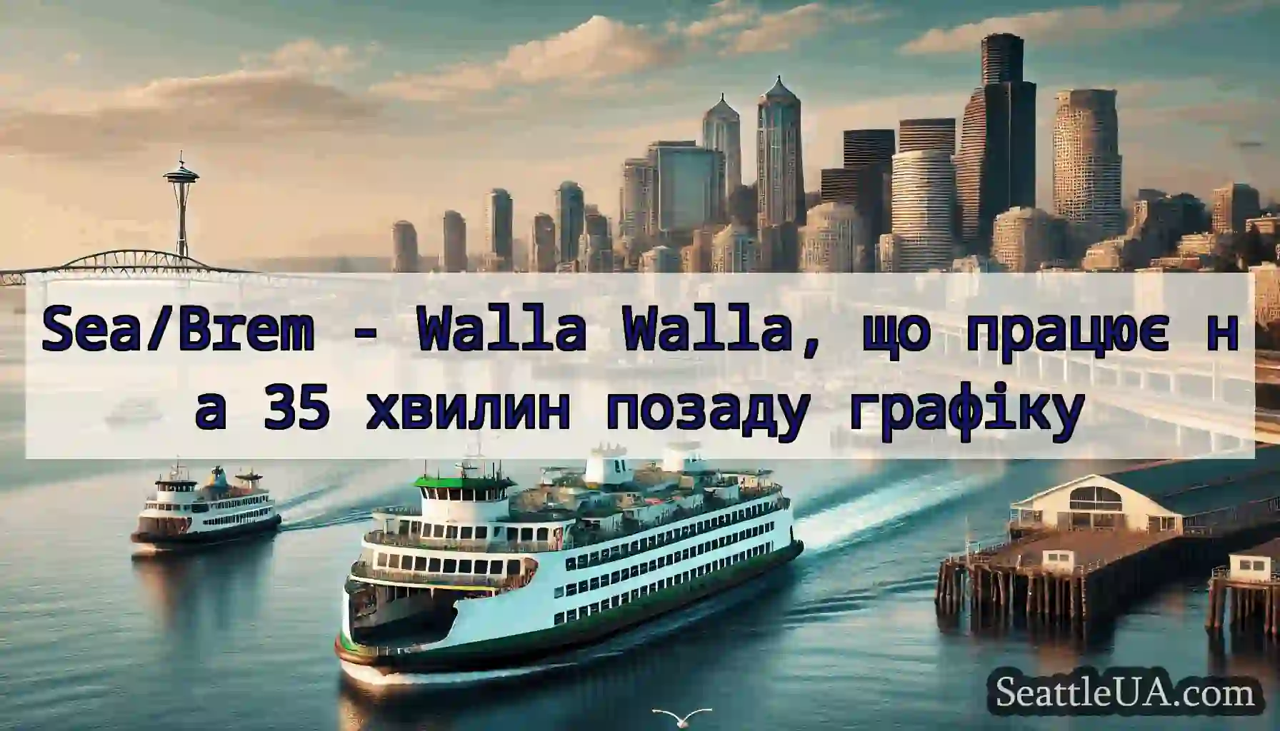 Sea/Brem - Walla Walla, що працює на 35 хвилин