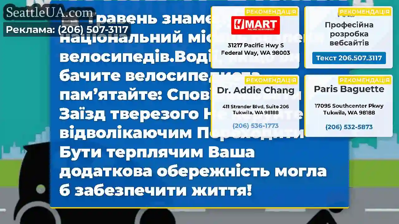 Травень знаменує національний місяць безпеки