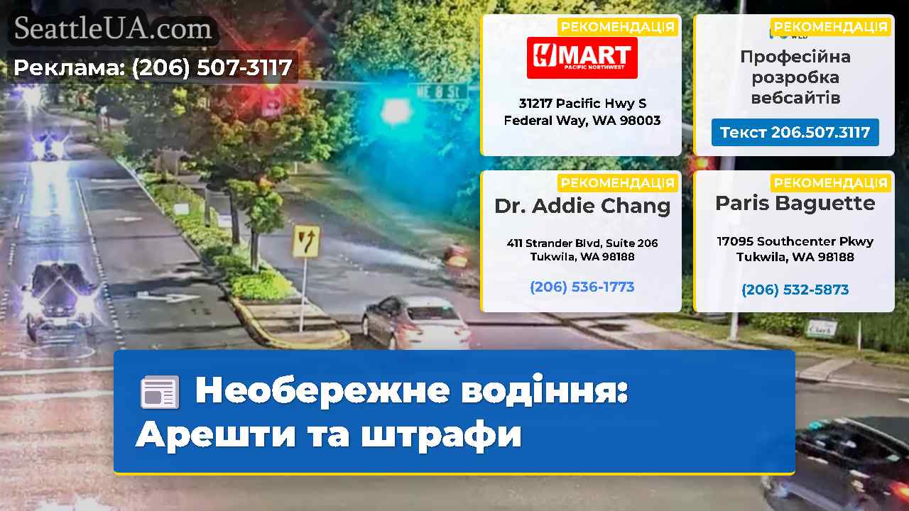 Необережне водіння: Арешти та штрафи