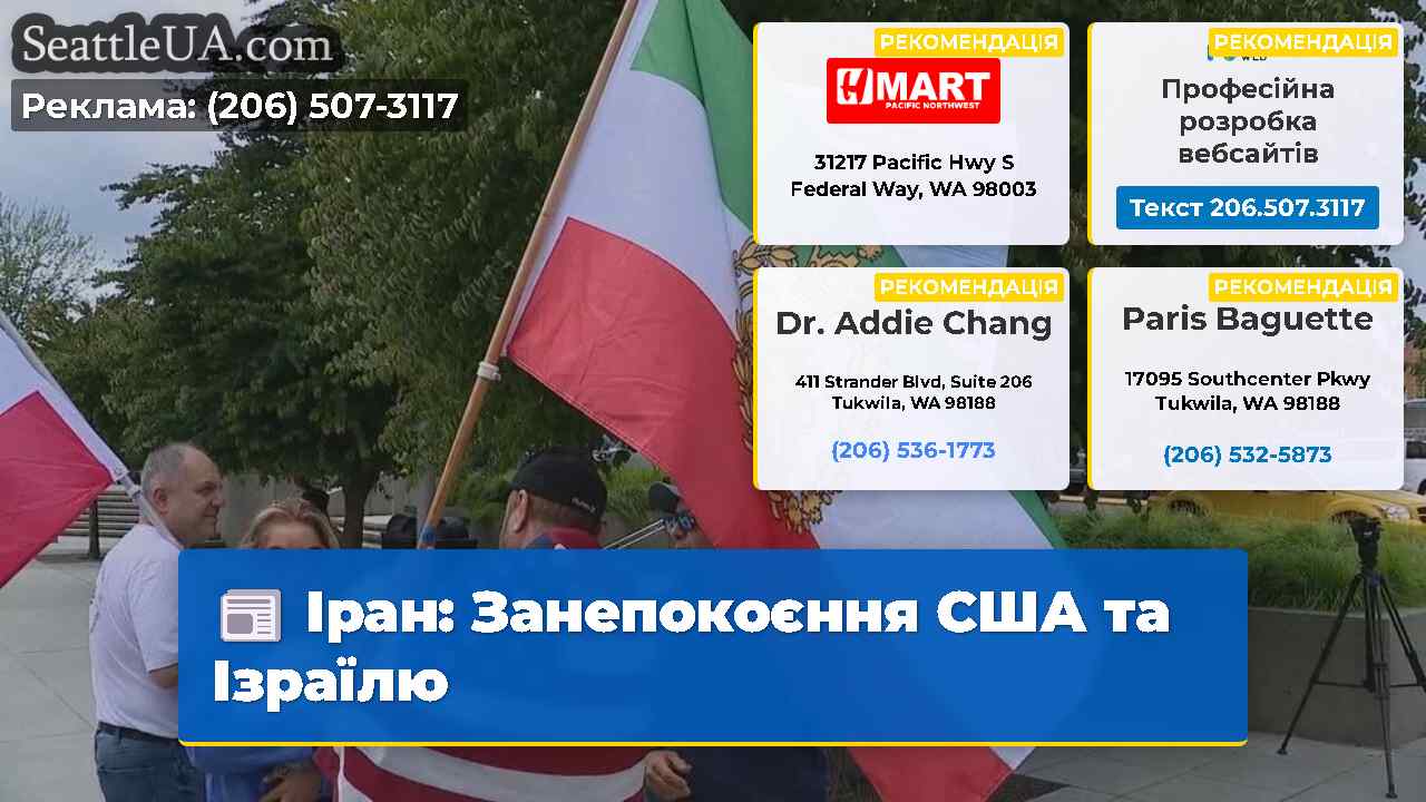 Іран Занепокоєння США та Ізраїлю