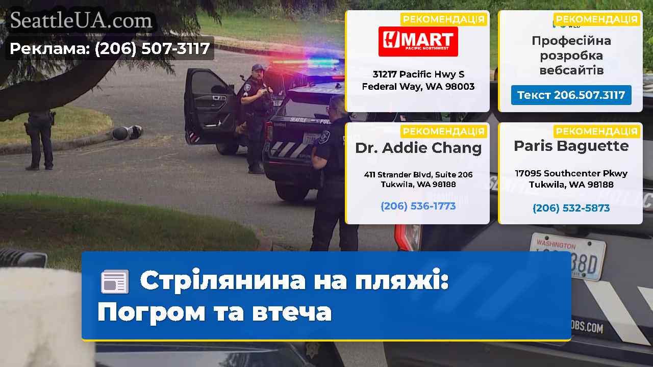 Стрілянина на пляжі Погром та втеча