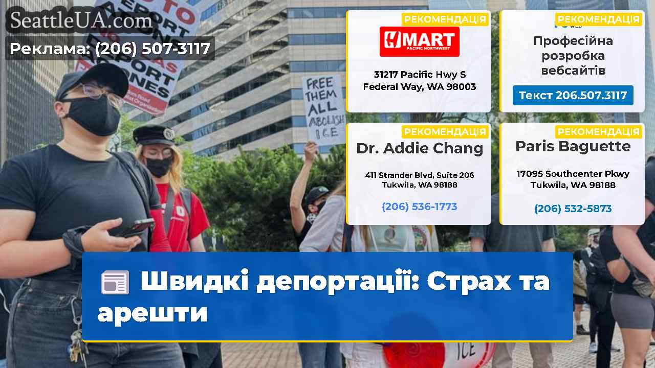 Швидкі депортації Страх та арешти