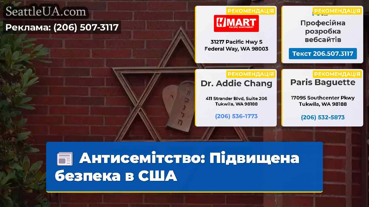 Антисемітство: Підвищена безпека в США
