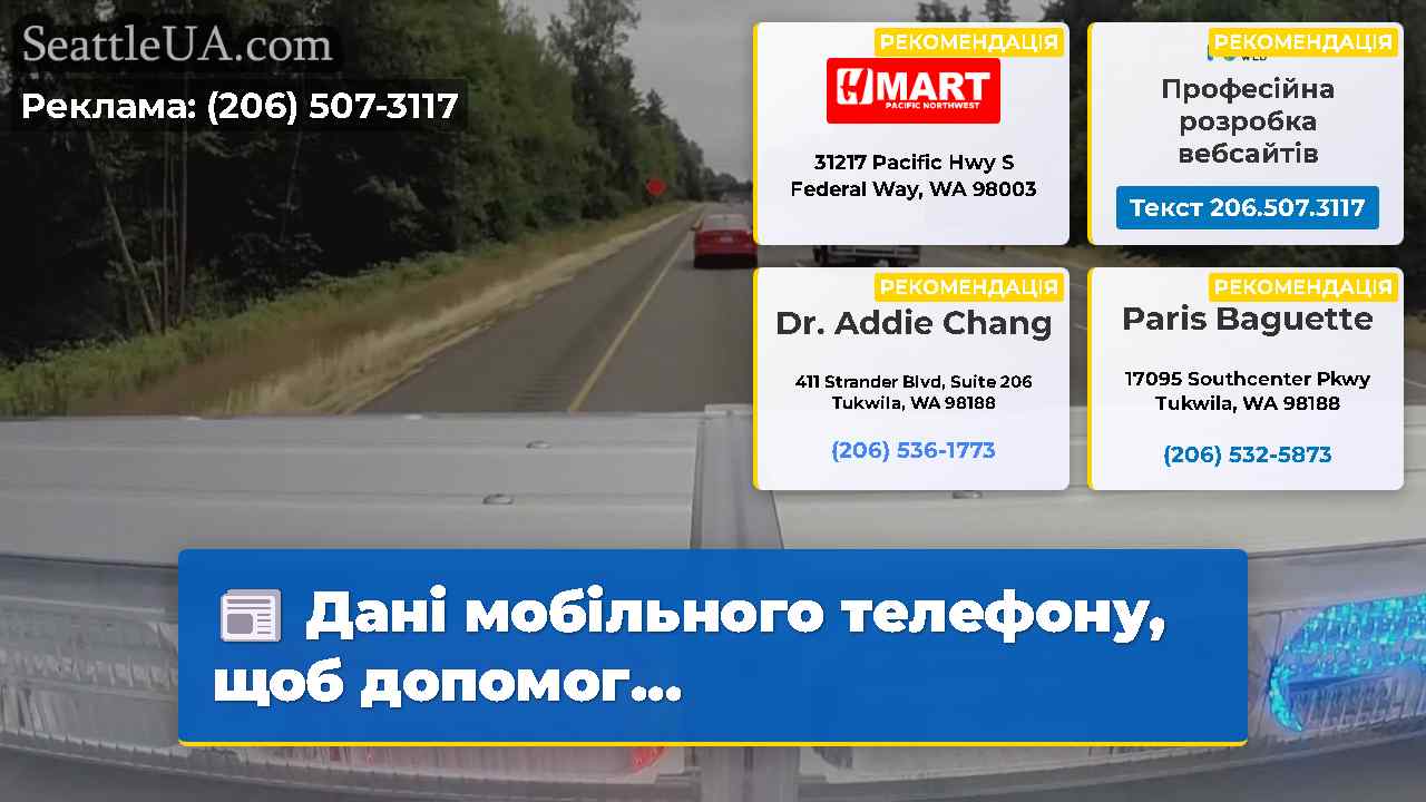 Дані мобільного телефону щоб допомог…