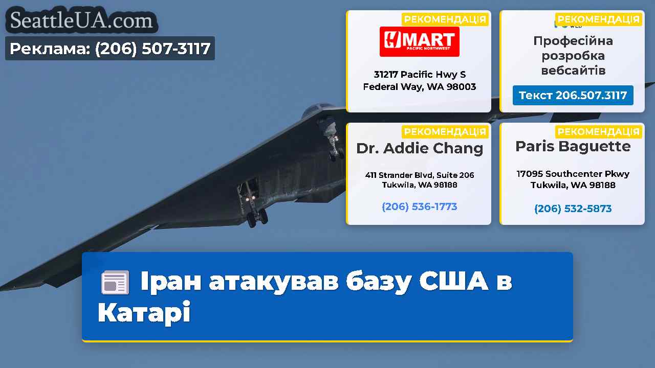 Іран атакував базу США в Катарі