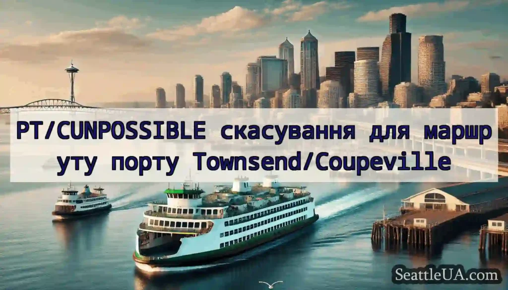 PT/CUNPOSSIBLE скасування для маршруту порту