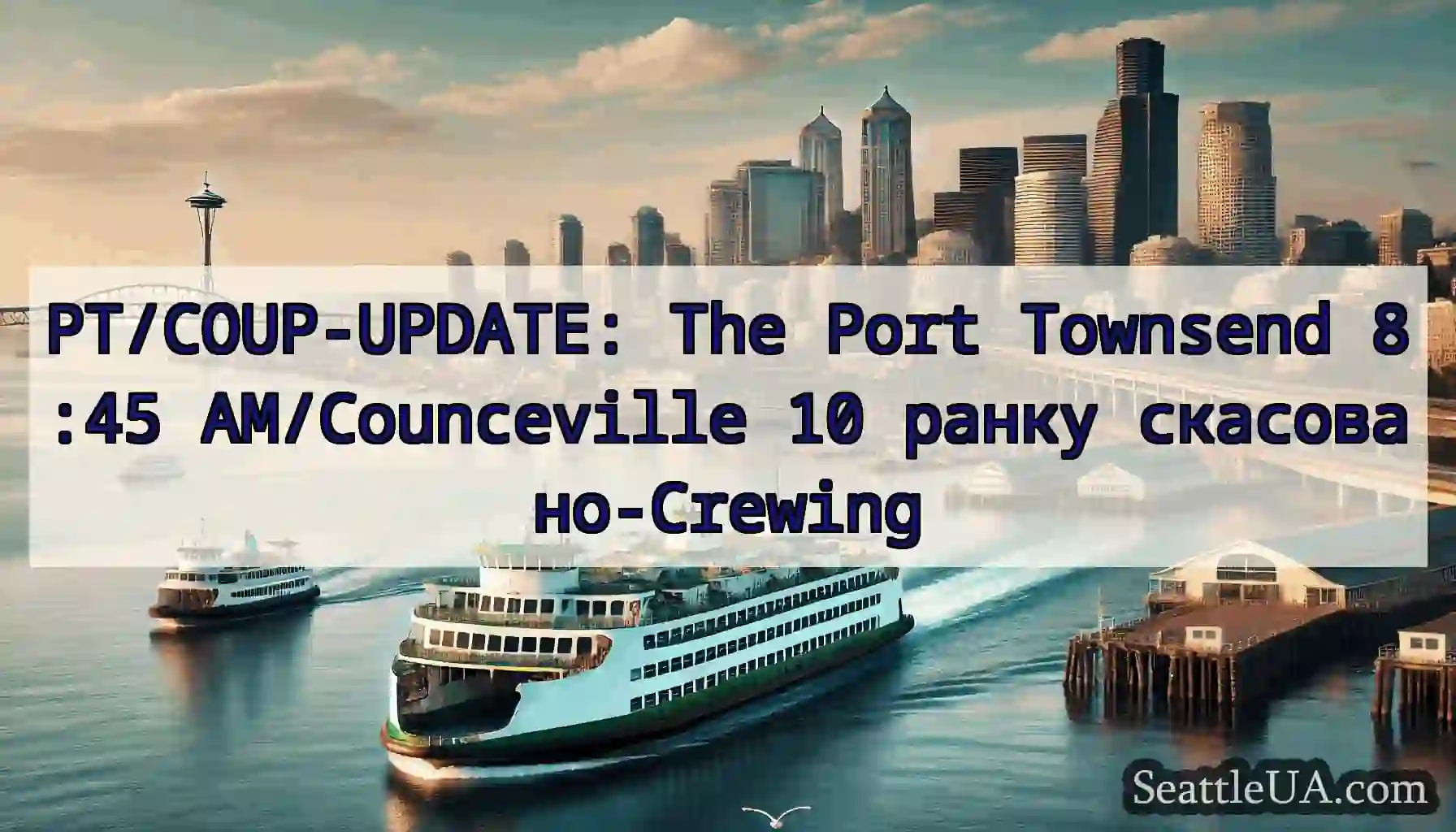 PT/COUP-UPDATE: The Port Townsend 8:45