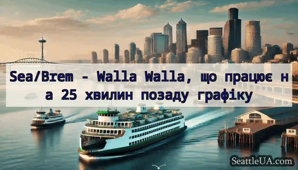 Sea/Brem - Walla Walla, що працює на 25 хвилин