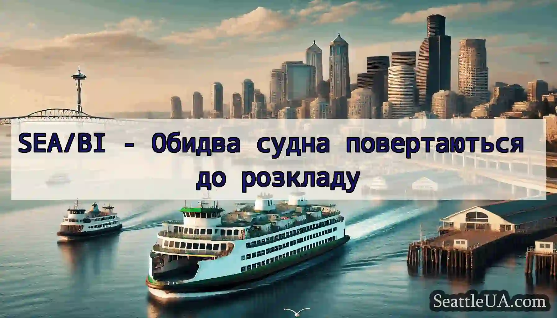 SEA/BI - Обидва судна повертаються до розкладу