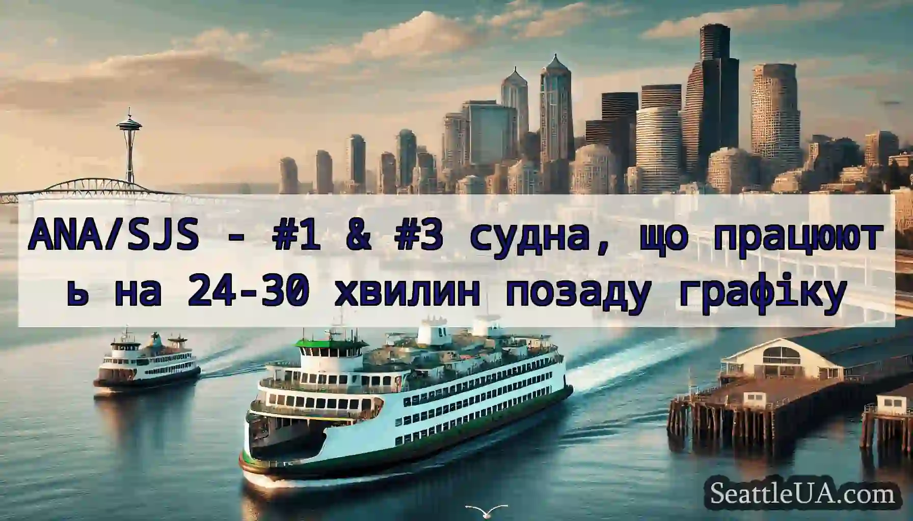 ANA/SJS - #1 & #3 судна, що працюють на 24-30