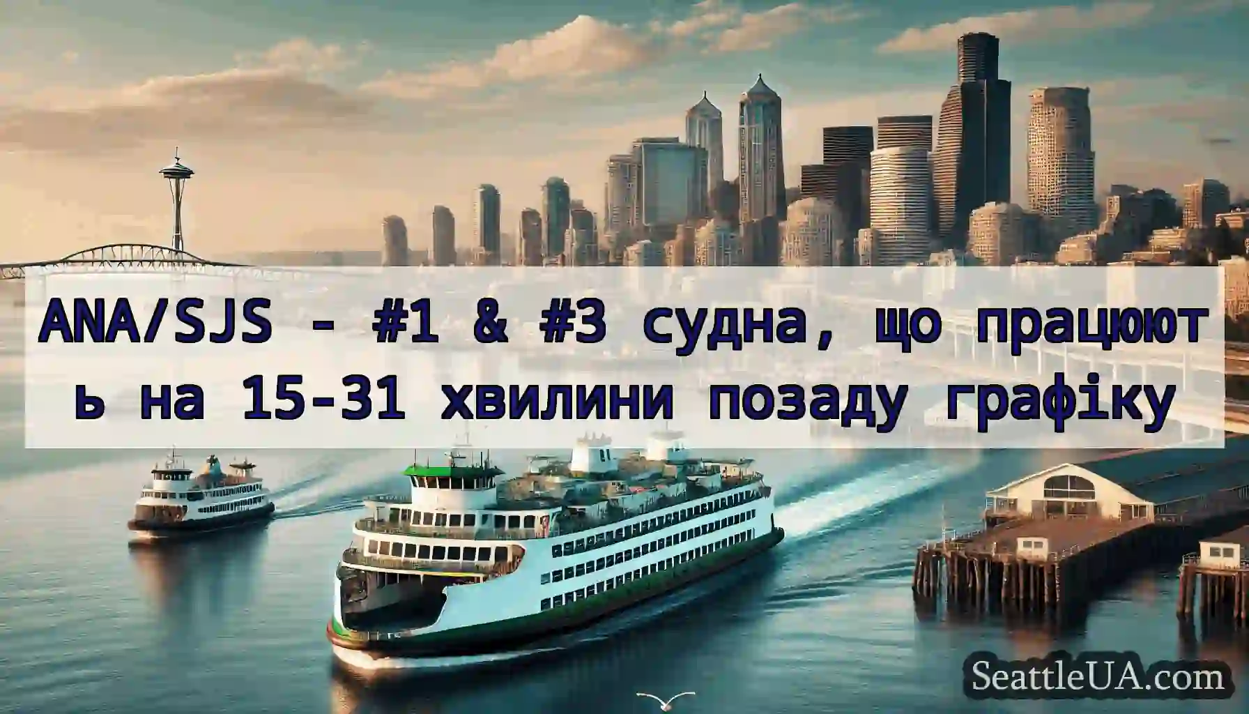 ANA/SJS - #1 & #3 судна, що працюють на 15-31