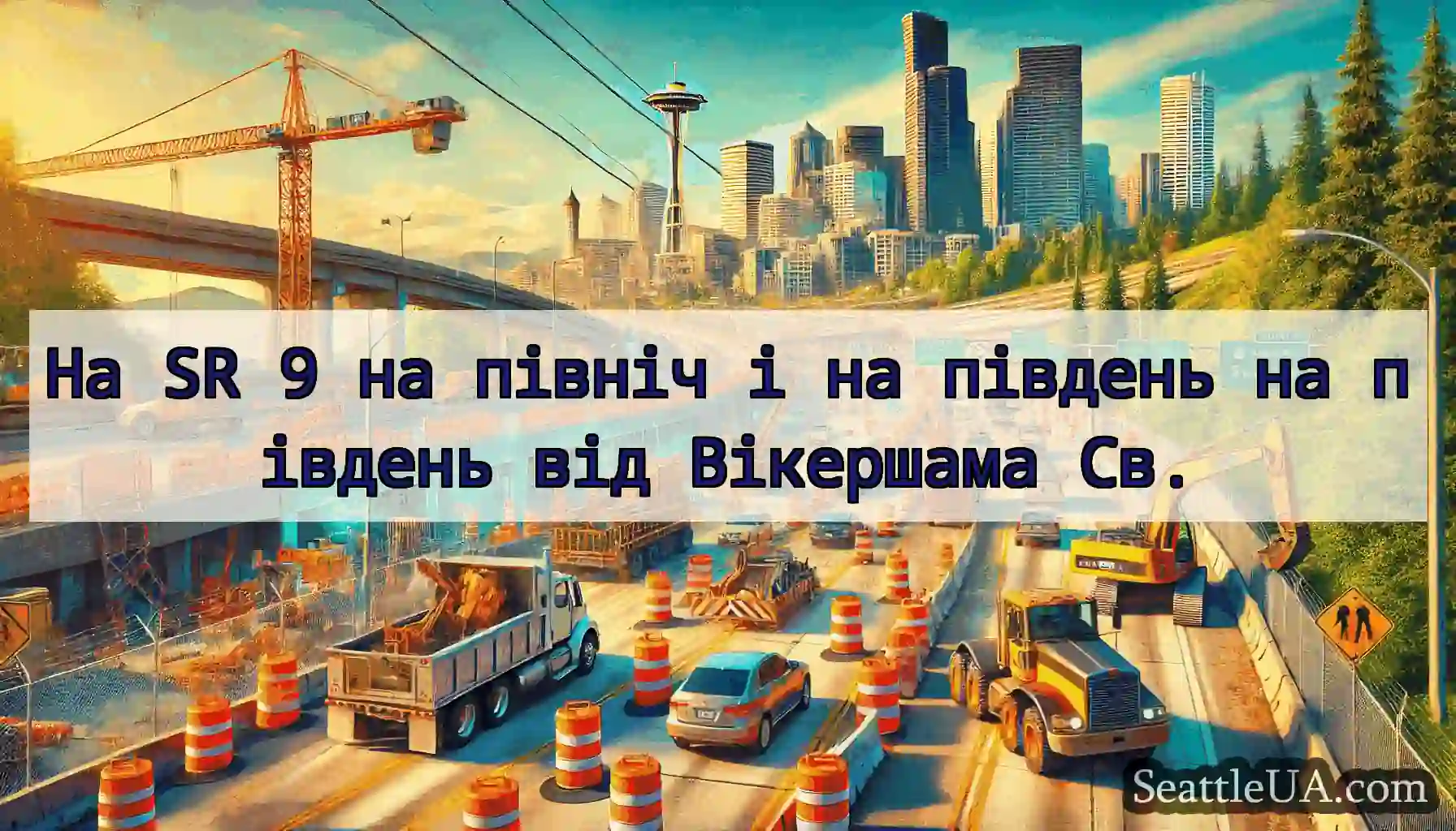 На SR 9 на північ і на південь на південь від