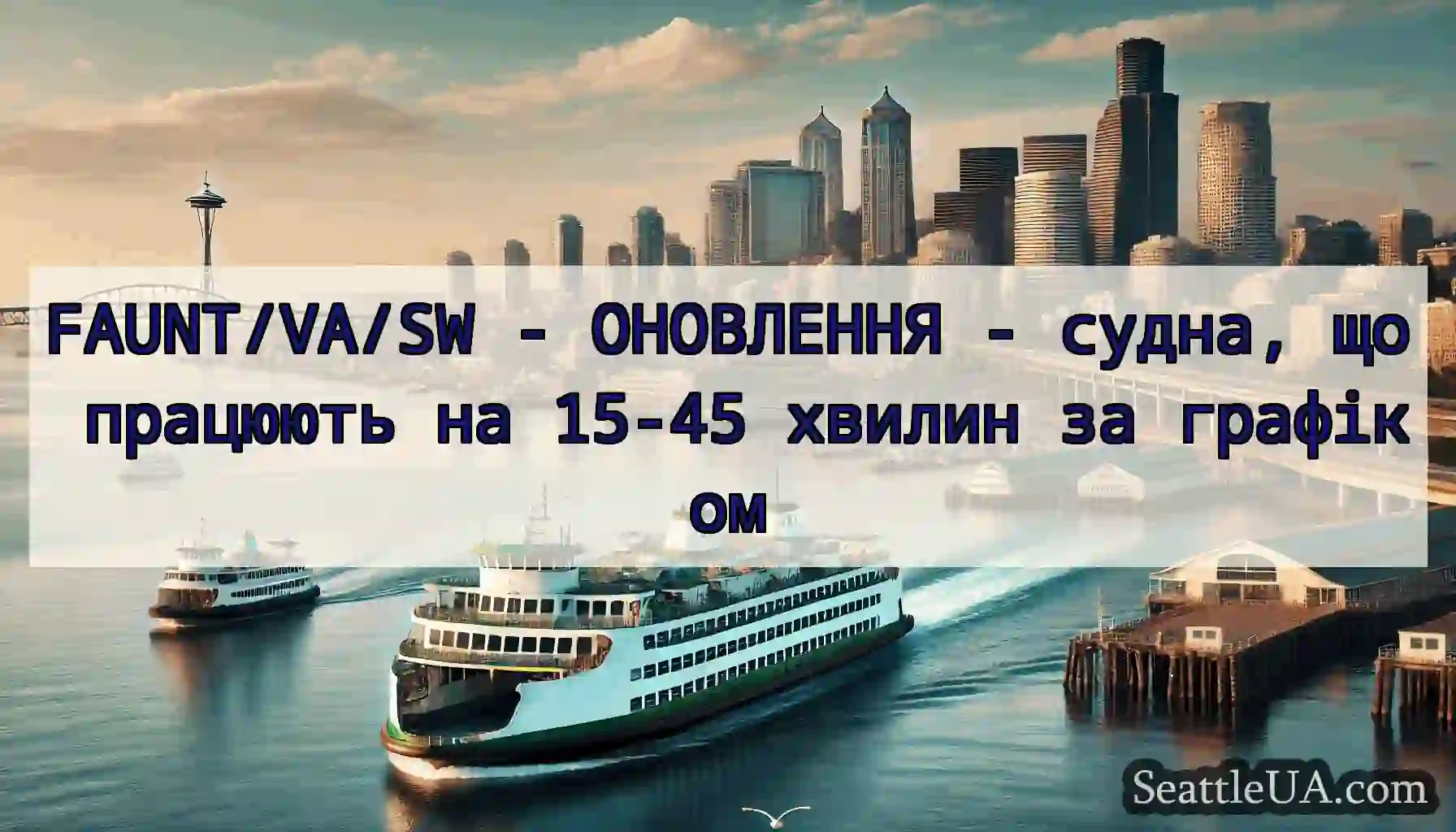 FAUNT/VA/SW - ОНОВЛЕННЯ - судна, що працюють на