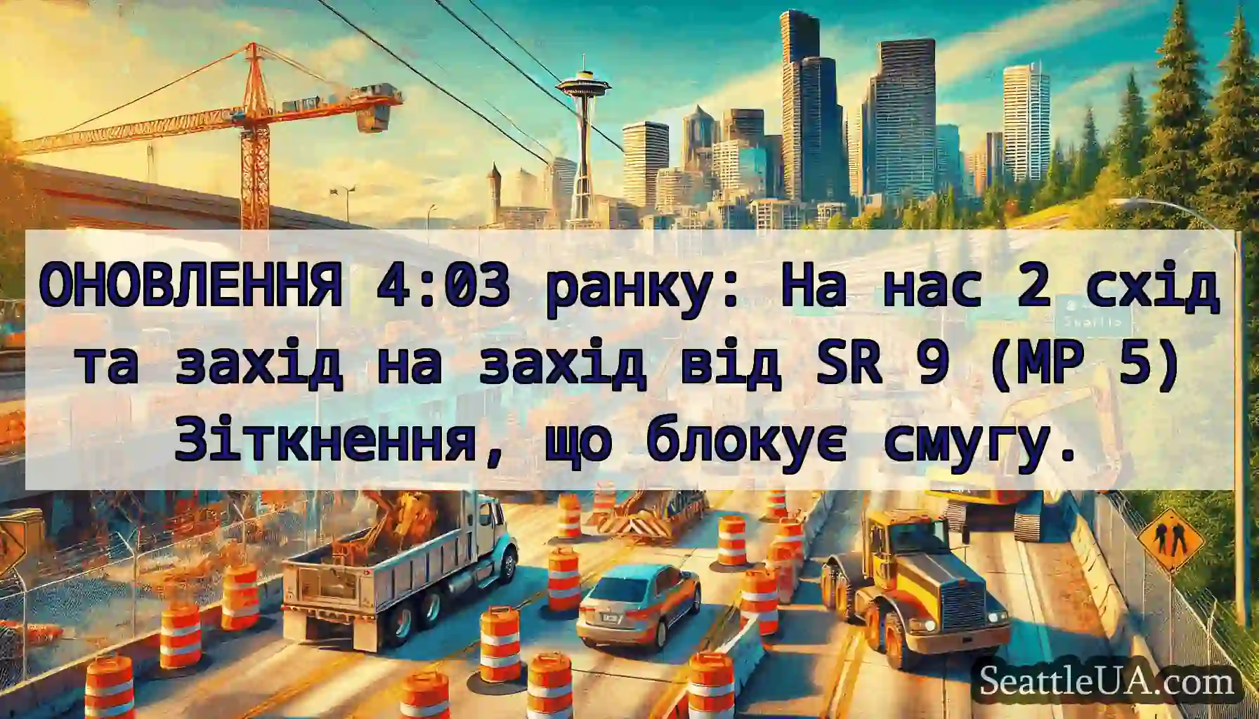 ОНОВЛЕННЯ 4:03 ранку: На нас 2 схід та захід на