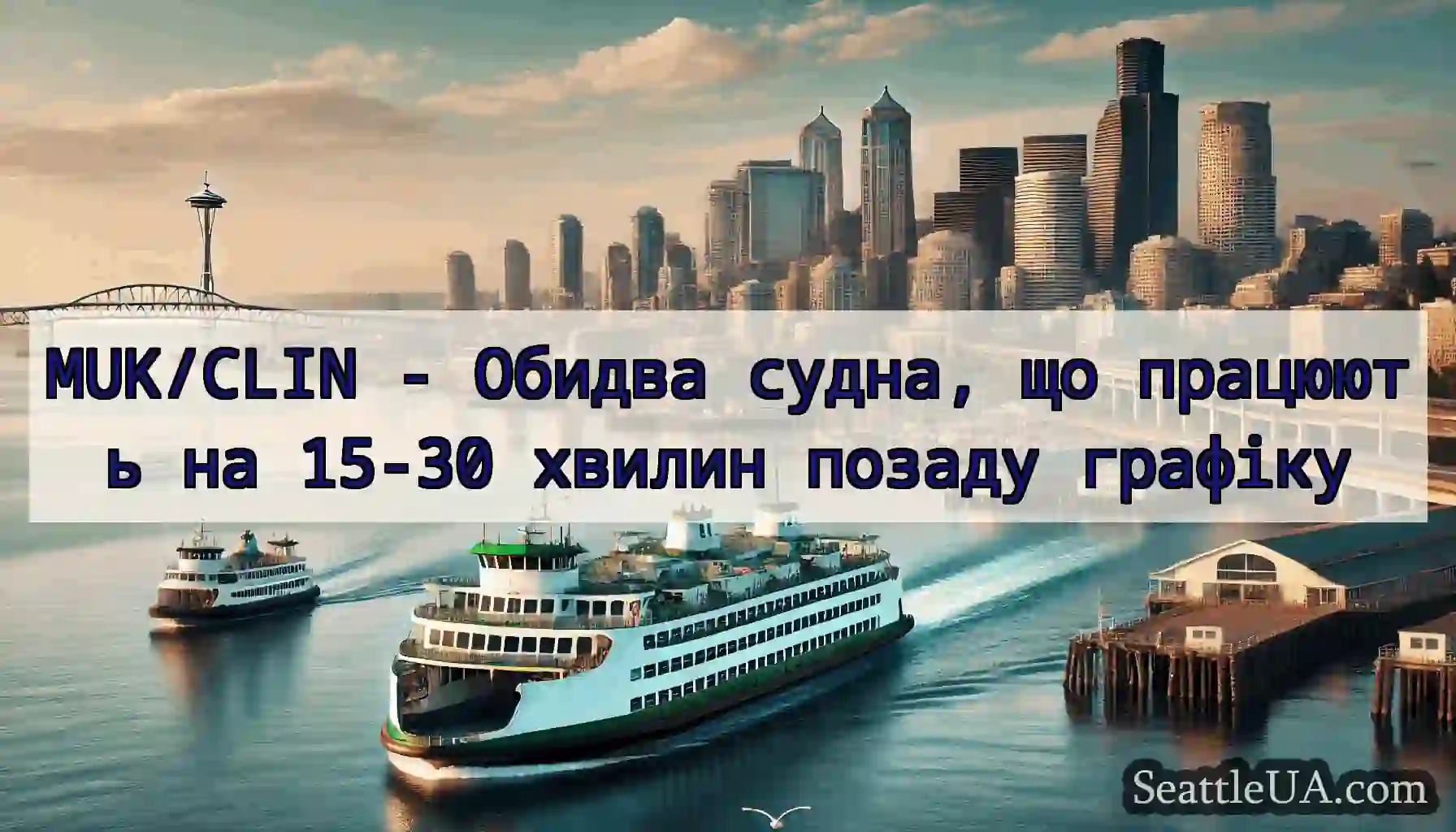 MUK/CLIN - Обидва судна, що працюють на 15-30