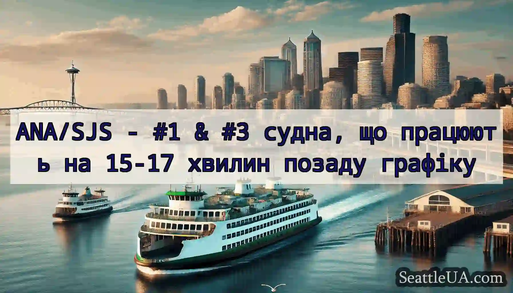 ANA/SJS - #1 & #3 судна, що працюють на 15-17