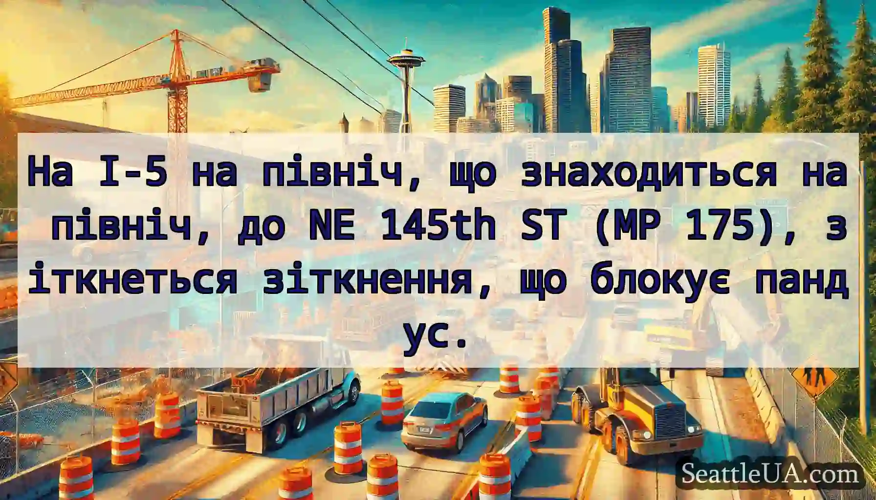 На I-5 на північ, що знаходиться на північ, до NE