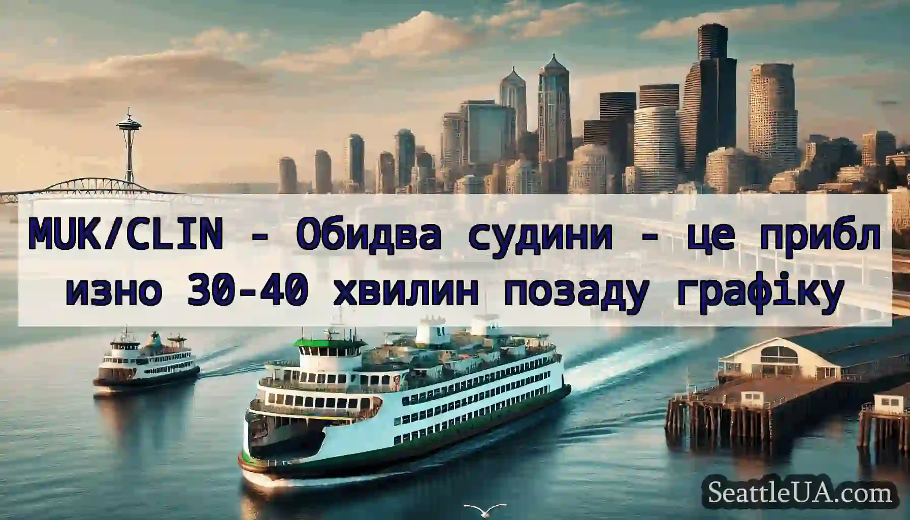 MUK/CLIN - Обидва судини - це приблизно 30-40
