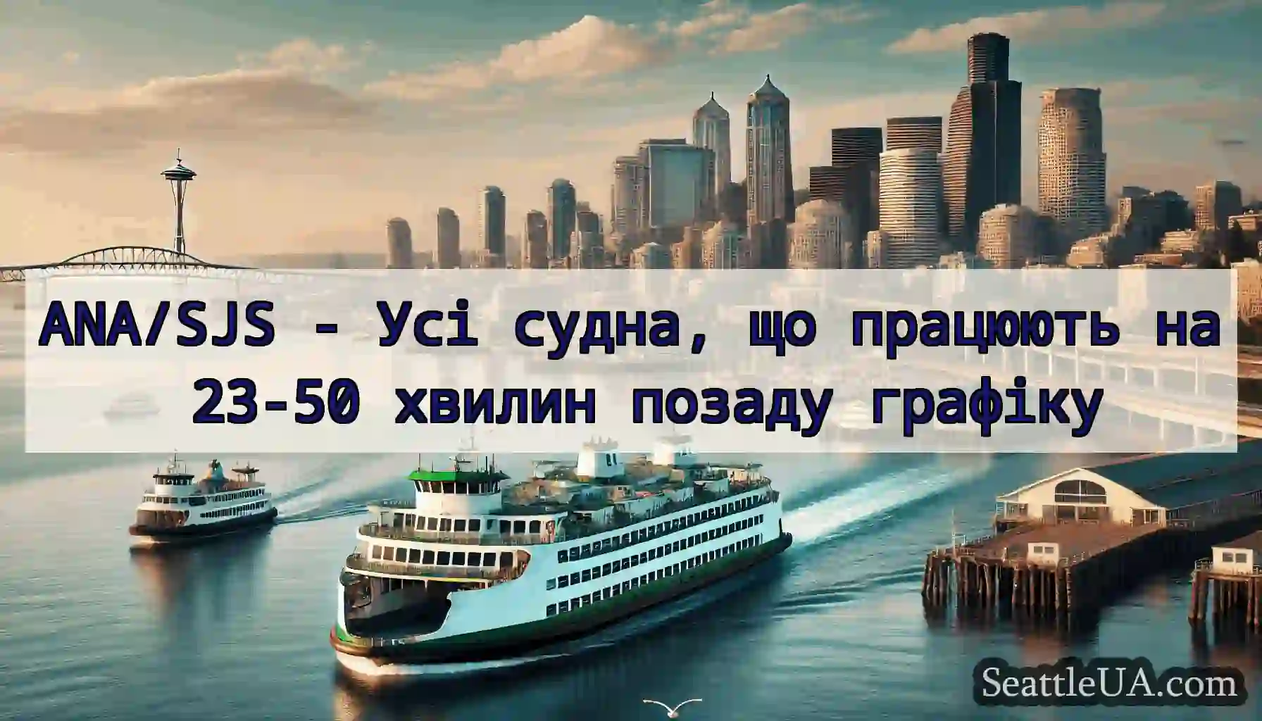 ANA/SJS - Усі судна, що працюють на 23-50 хвилин