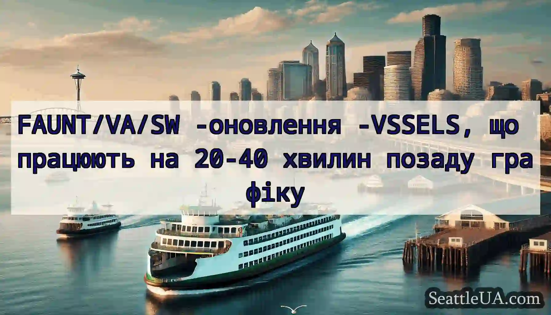 FAUNT/VA/SW -оновлення -VSSELS, що працюють на