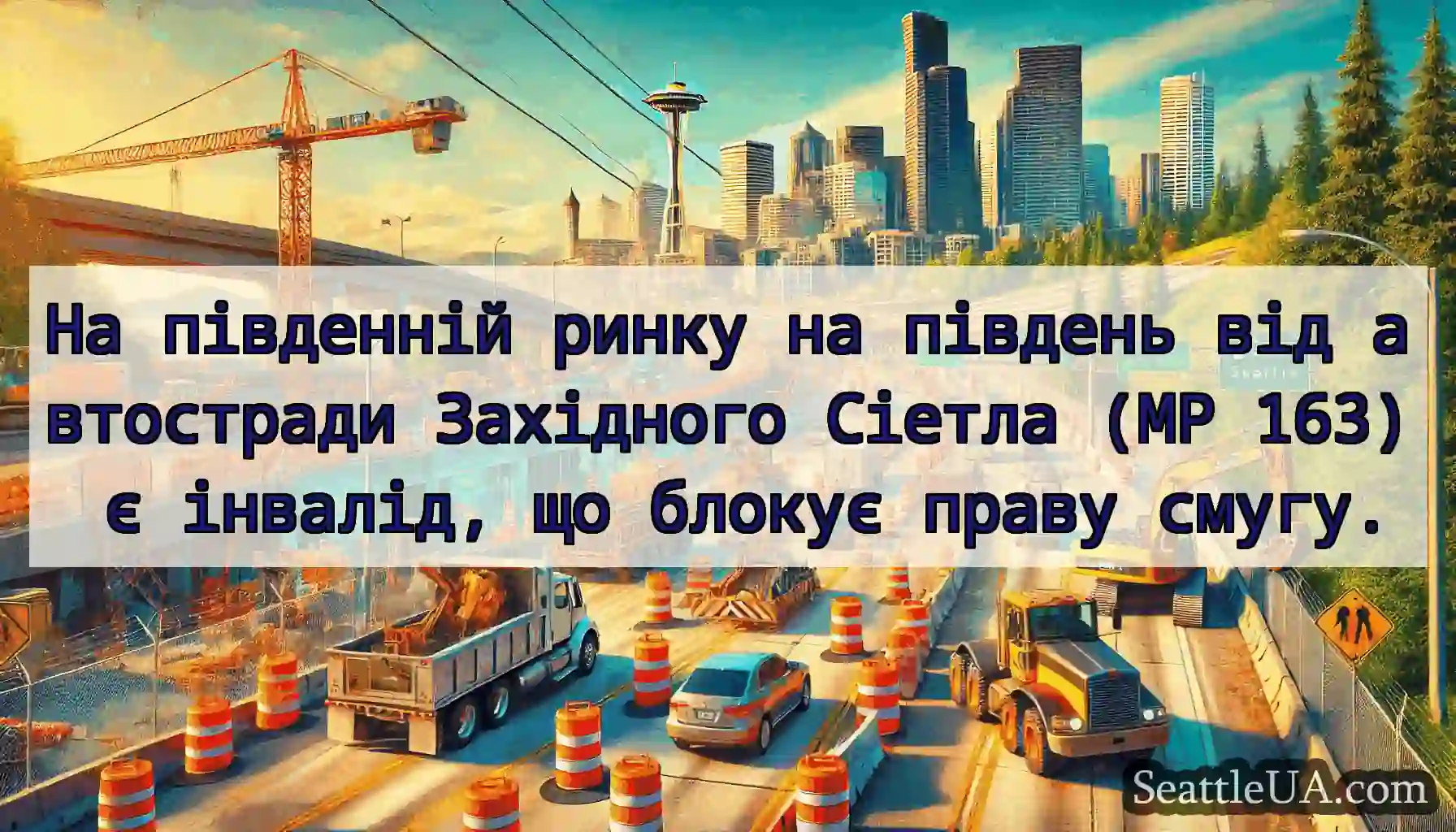 На південній ринку на південь від автостради