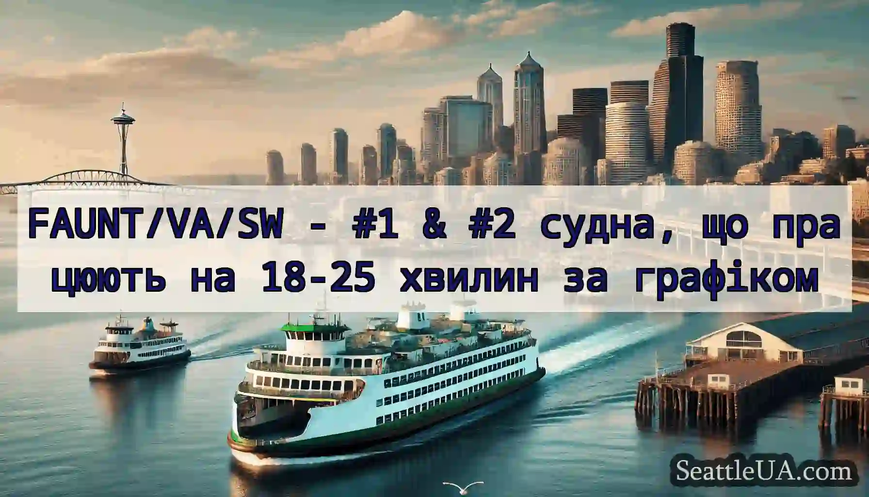 FAUNT/VA/SW - #1 & #2 судна, що працюють на 18-25