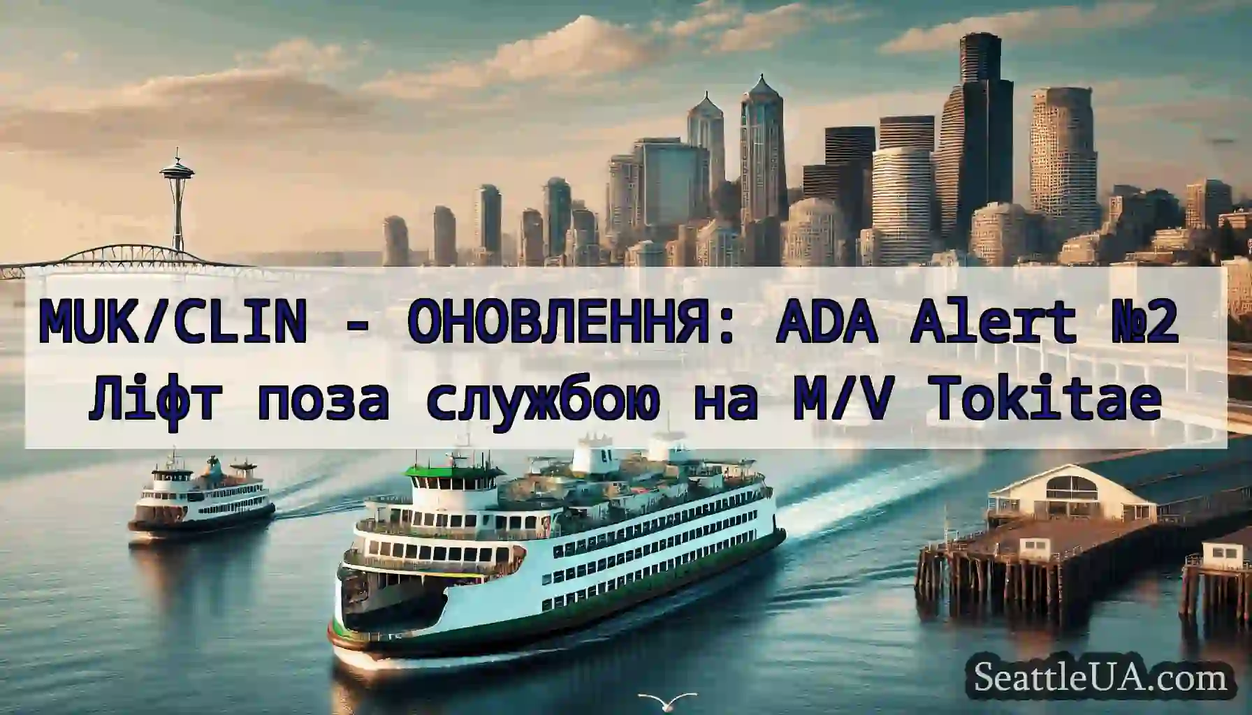 MUK/CLIN - ОНОВЛЕННЯ: ADA Alert №2 Ліфт поза