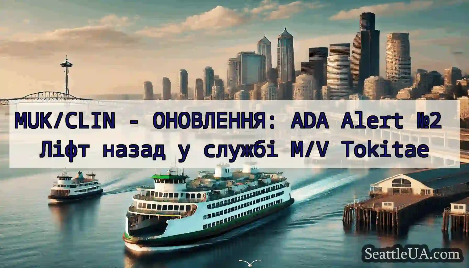 MUK/CLIN - ОНОВЛЕННЯ: ADA Alert №2 Ліфт назад у