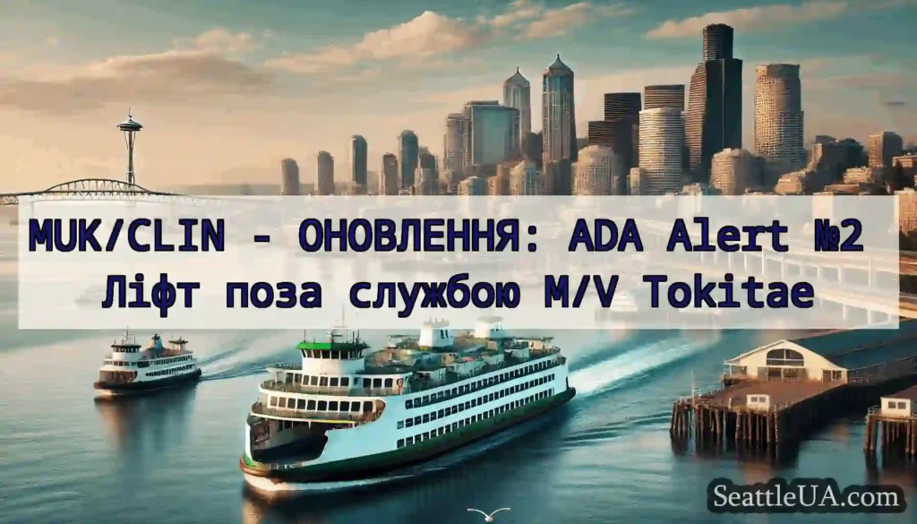 MUK/CLIN - ОНОВЛЕННЯ: ADA Alert №2 Ліфт поза
