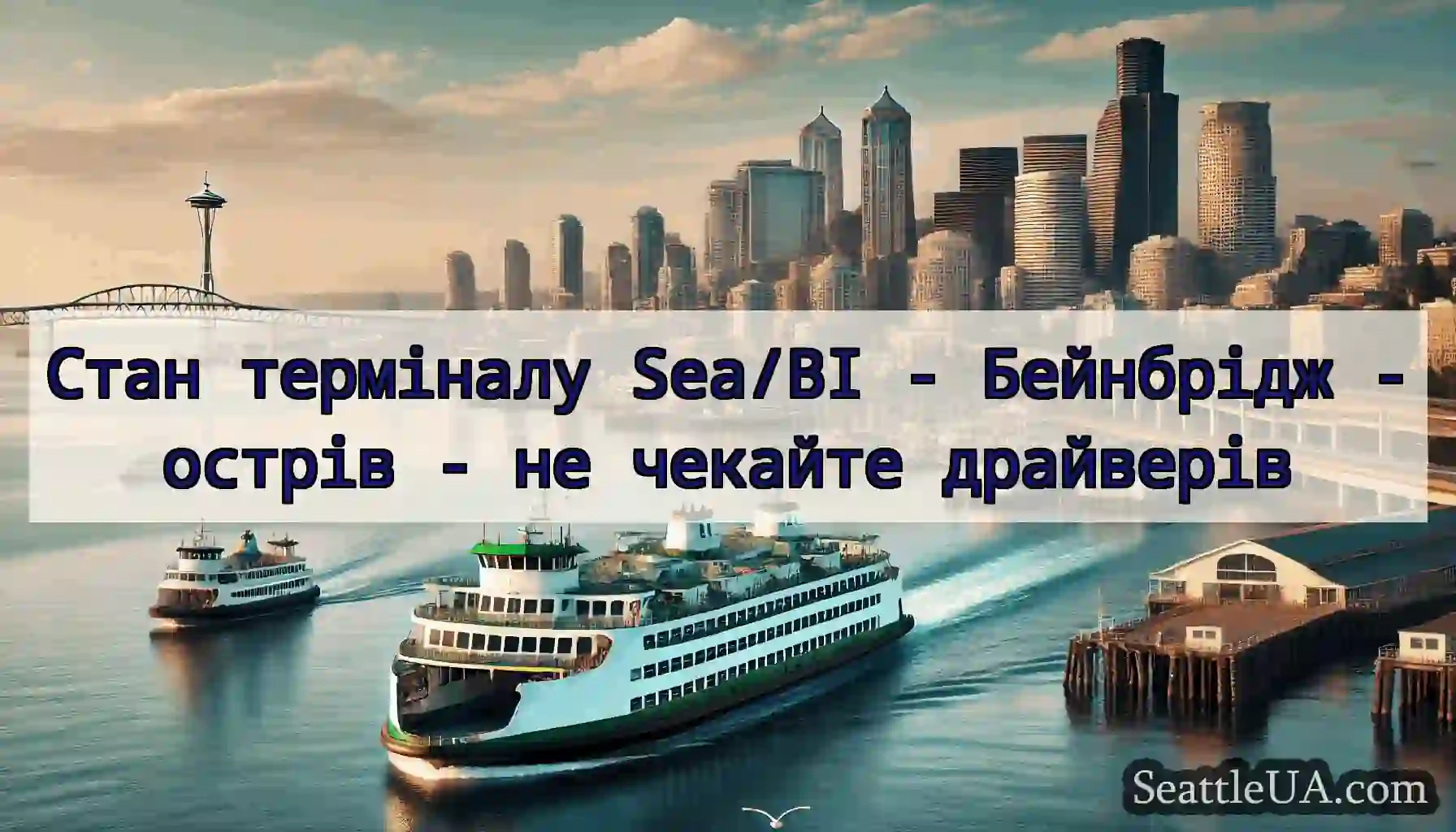 Стан терміналу Sea/BI - Бейнбрідж -острів - не