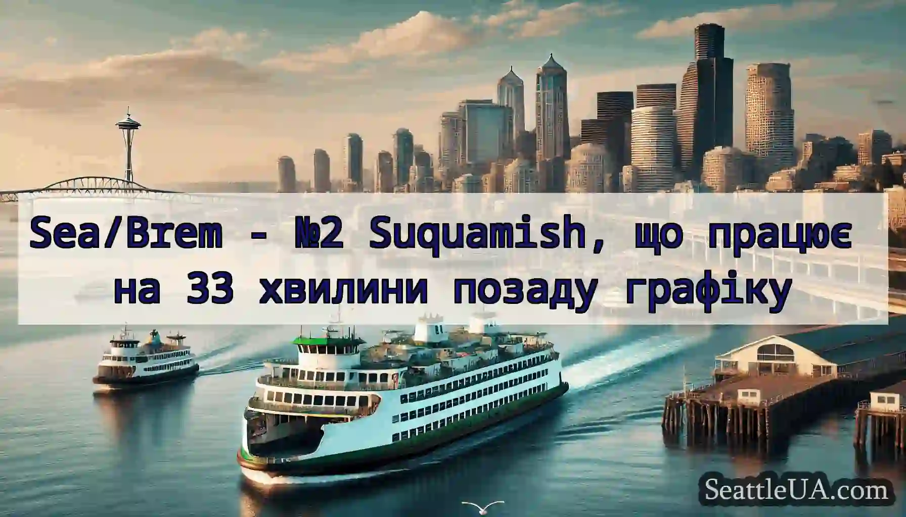 Sea/Brem - №2 Suquamish, що працює на 33 хвилини