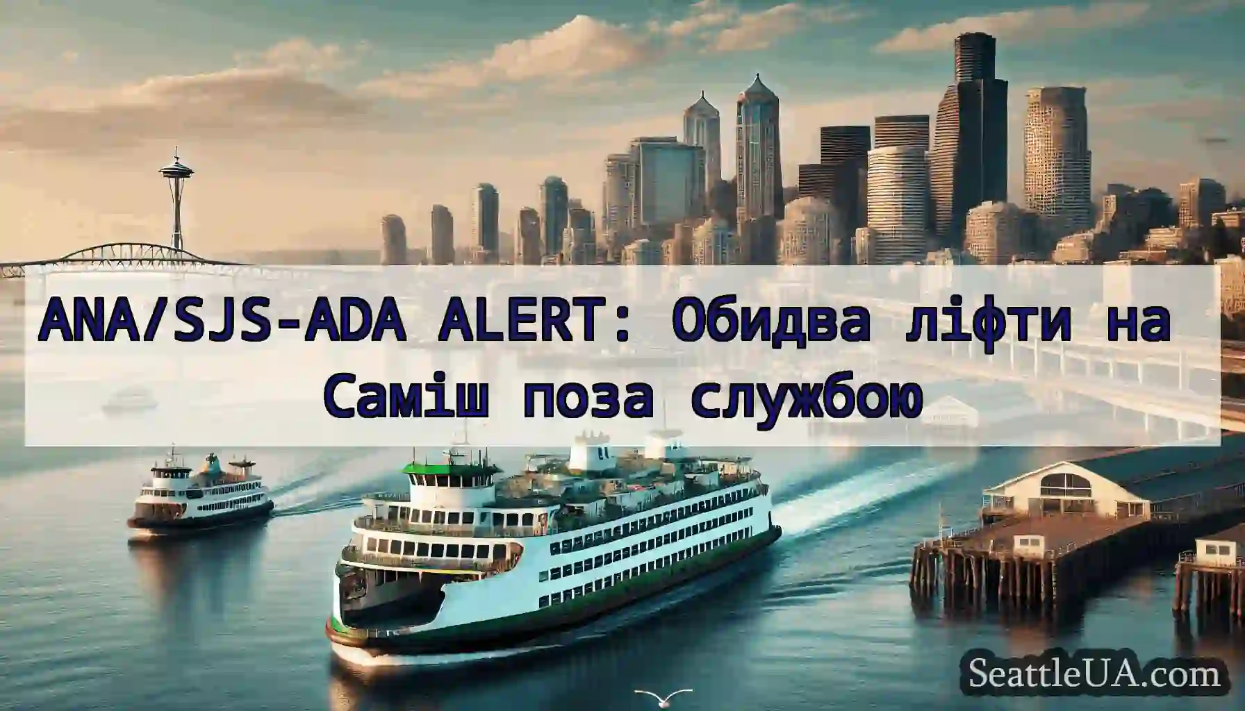 ANA/SJS-ADA ALERT: Обидва ліфти на Саміш поза