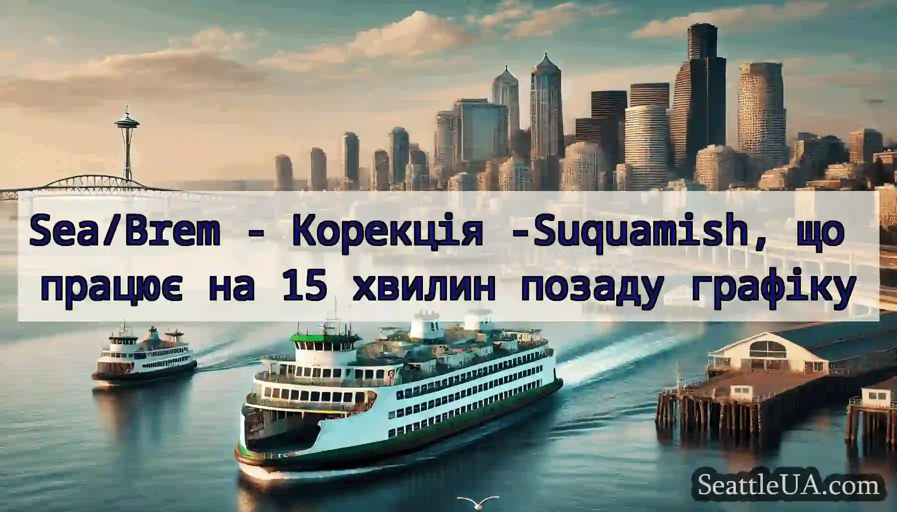 Sea/Brem - Корекція -Suquamish, що працює на 15