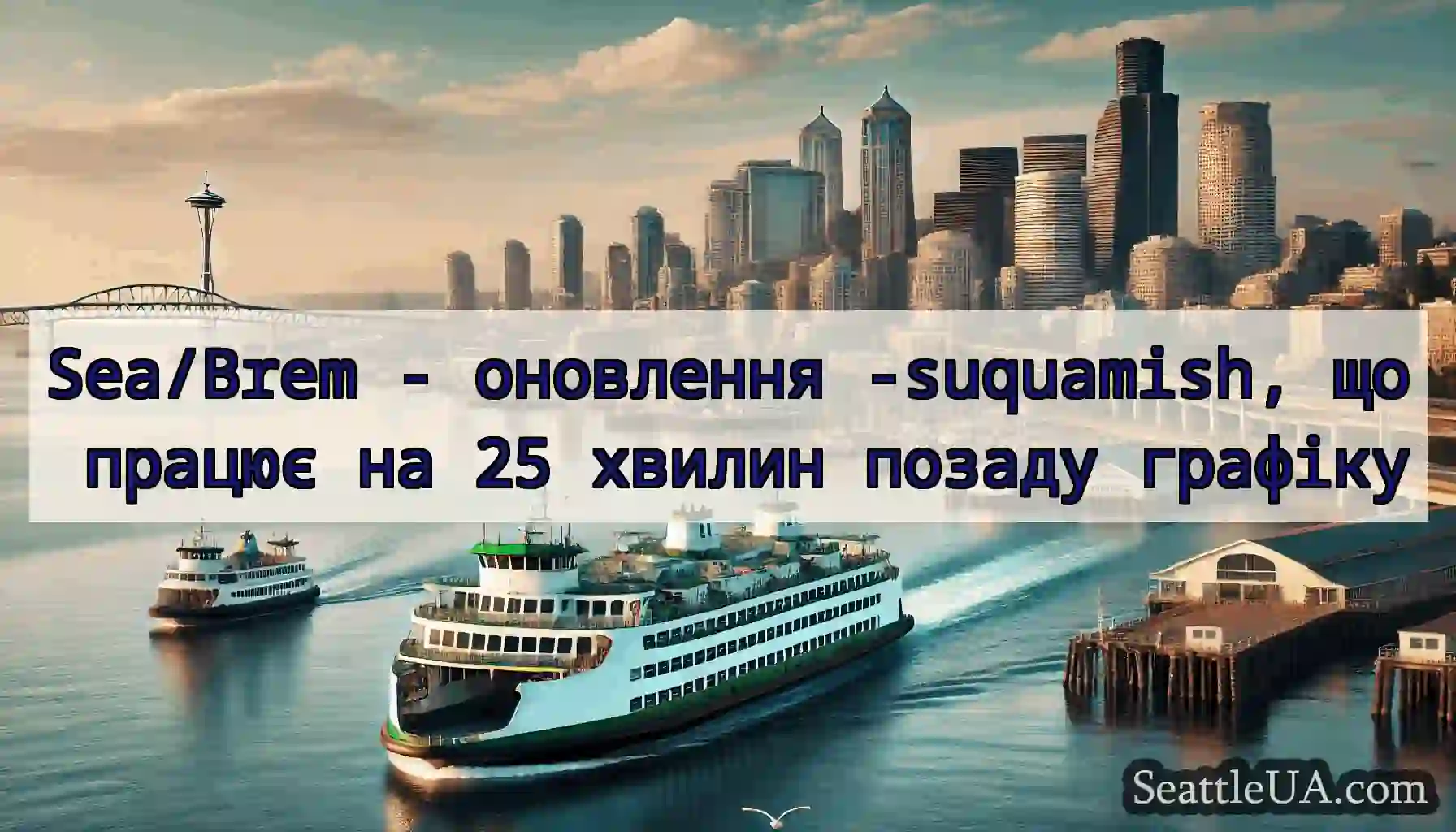 Sea/Brem - оновлення -suquamish, що працює на 25