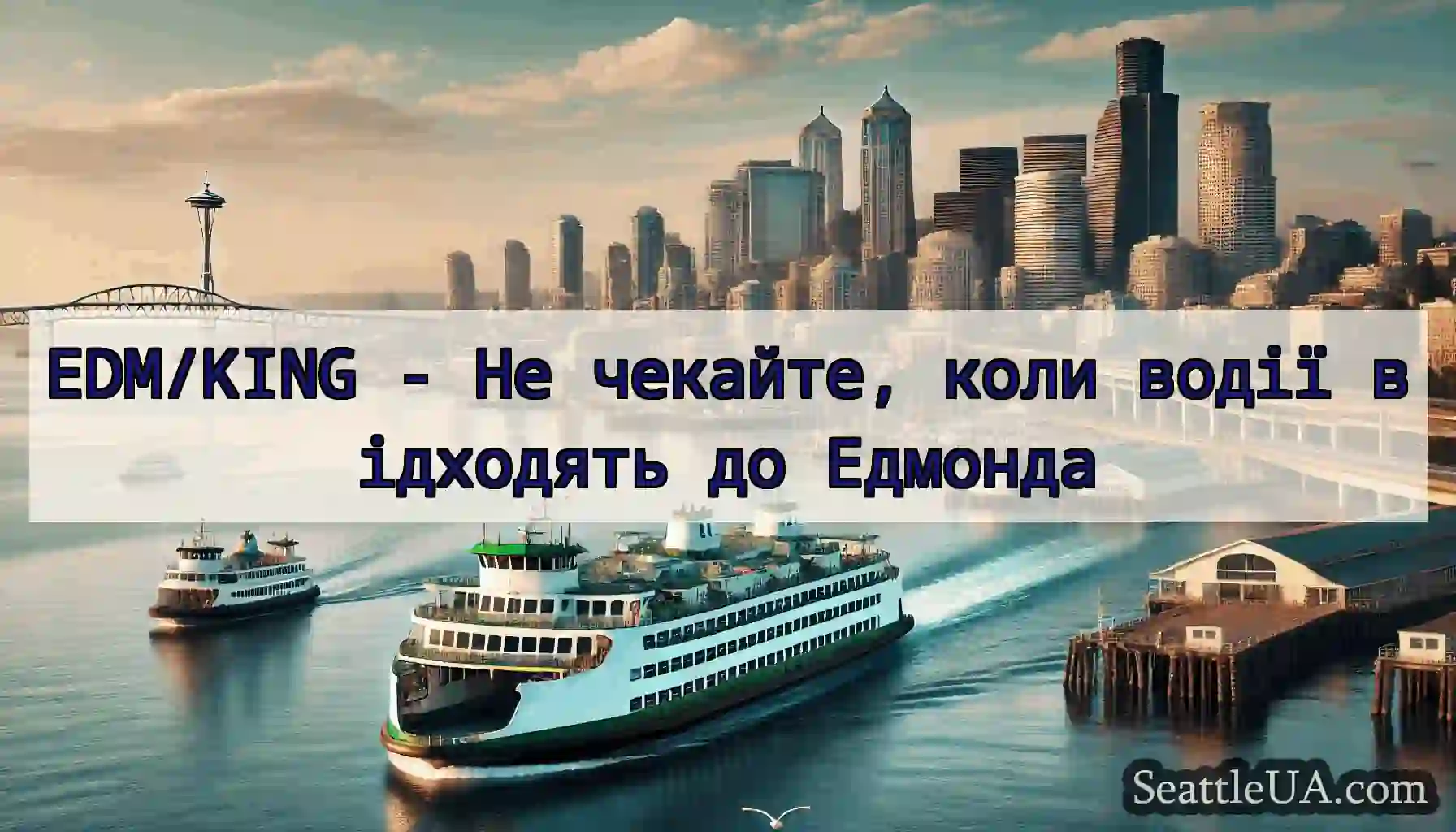 EDM/KING - Не чекайте, коли водії відходять до