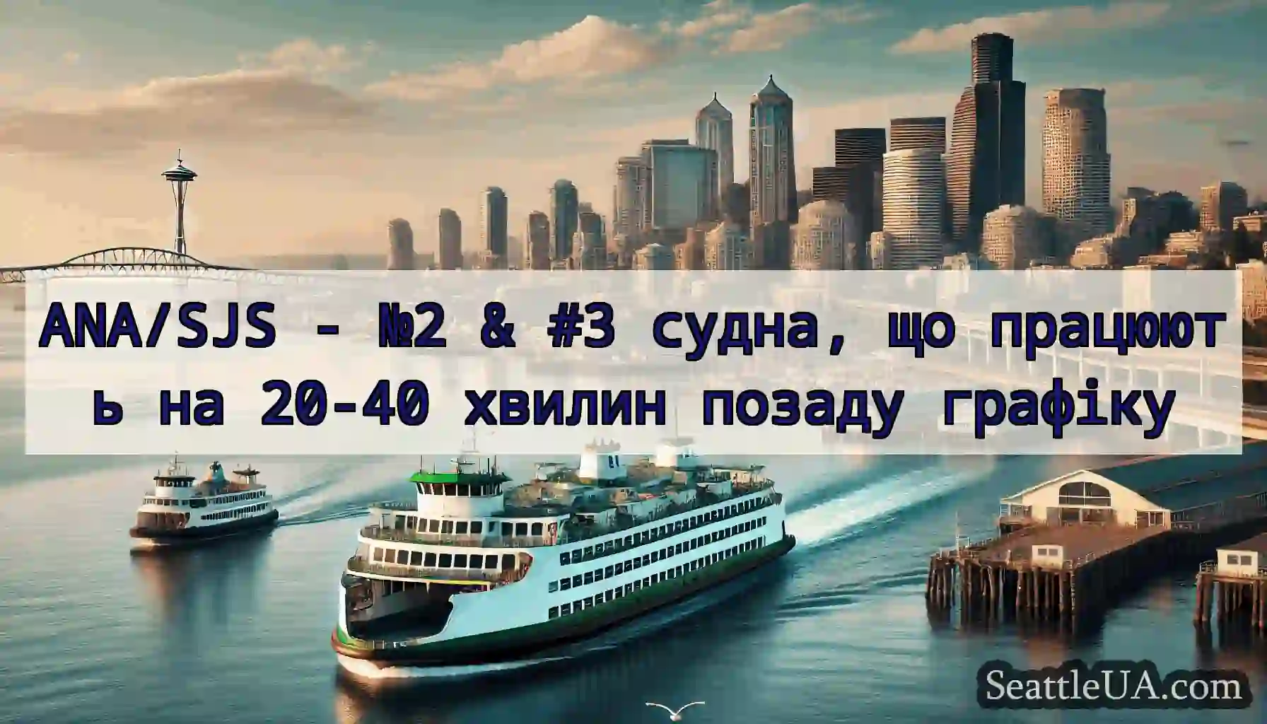 ANA/SJS - №2 & #3 судна, що працюють на 20-40