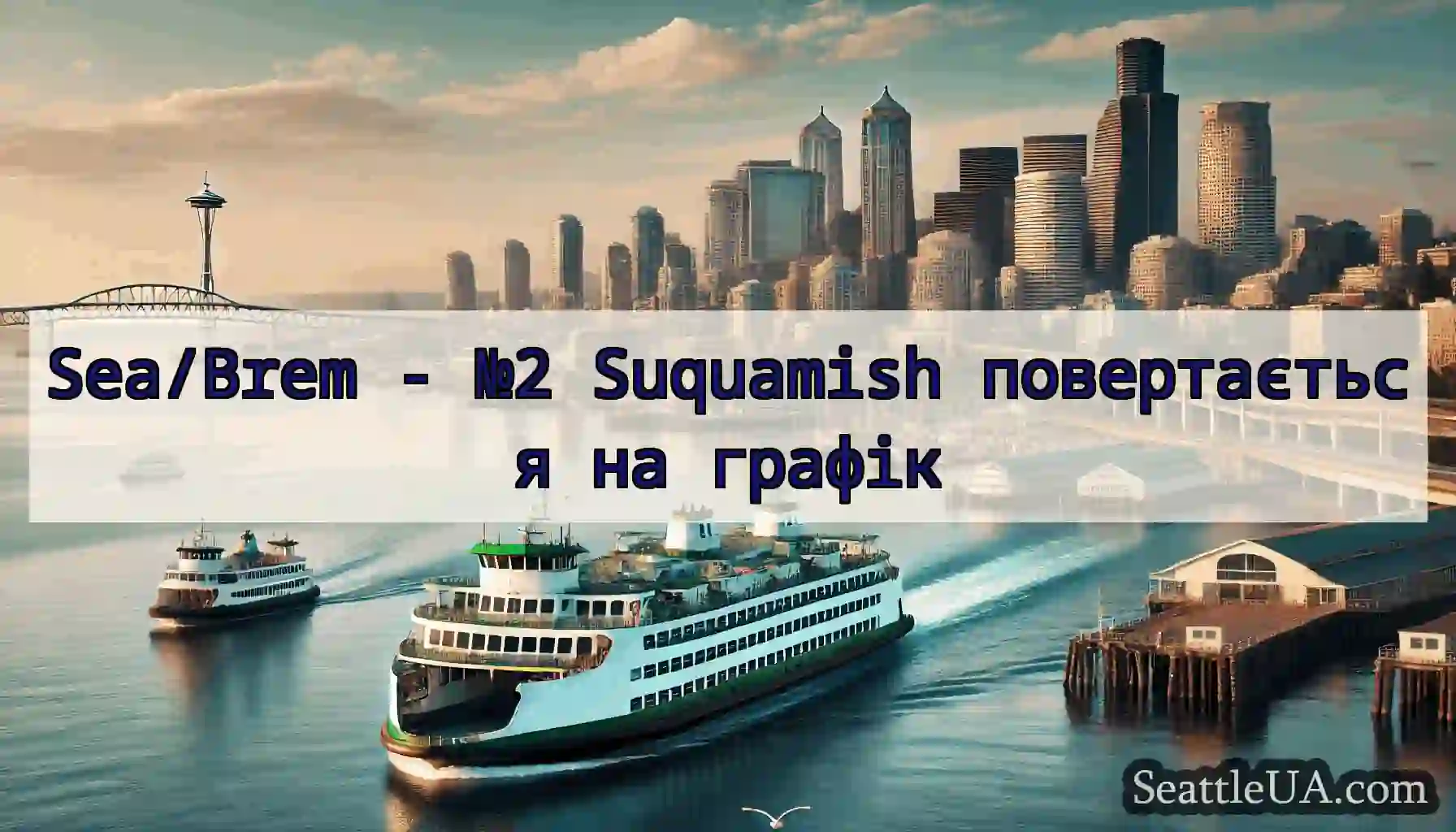 Sea/Brem - №2 Suquamish повертається на графік